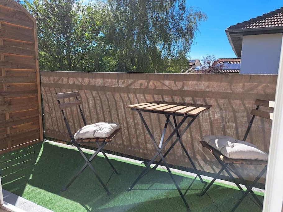Studio Dans Maison Avec Jardin Et Balcon, Au Calme Sérézin-du-Rhône Eksteriør billede
